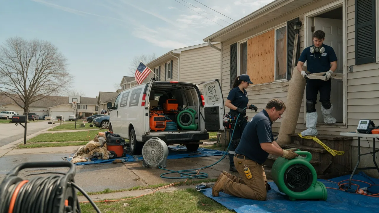 Water Damage Restoration in Munden, KS near me